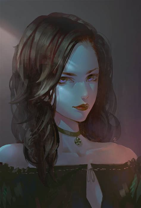Yennefer Of Vengerberg The Witcher And More Drawn By Zudarts Lee