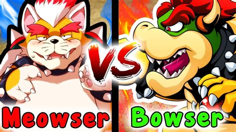What If Bowser And Meowser Ended Up In A Battle Super Mario Versus