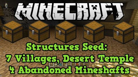Minecraft Xbox Ps3 Ps4 Seed 7 Npc Villages 4 Abandoned