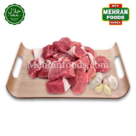 A1 Halal Lamb Boneless Cut Meat 1kg 뼈 없는 자른 양고기 Mehran Foods Halal Foods In Korea Halal