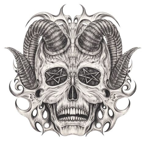 Aggregate 73 Devil Skull Tattoo Latest Ineteachers