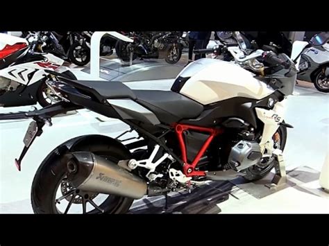 The modern concept of a dynamic blend of sports and touring motorcycle is demonstrated visually too, by means of a half fairing featuring symmetrical headlamps derived from two generations of the rr. 2017 BMW R1200RS White Limited Edition Walkaround Review Look in 4K - YouTube