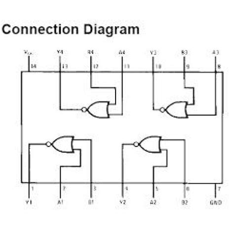 74ls02 Quad 2 Input Nor Gate Buy Online In India Robomart