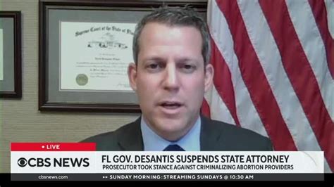 Florida Prosecutor Andrew Warren Who Was Suspended By Gov Desantis ‘this Is About Trying To