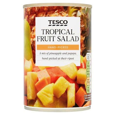 Tesco Tropical Fruit Salad In Syrup 425g Tesco Groceries