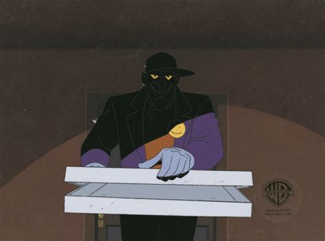 Batman The Animated Series Original Production Cel Obg Joker Make Em