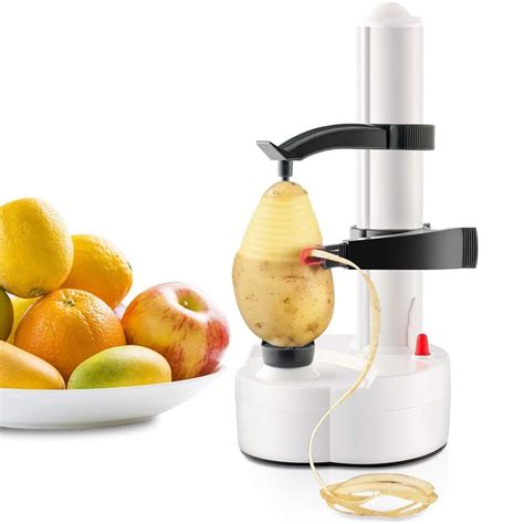 Cjc Electric Potato Peeler Automatic Rotating Apple Peeler Machine