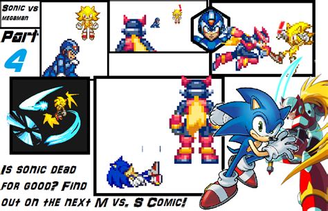 Sonic Vs Megaman Pt4 Short Comic Zero By
