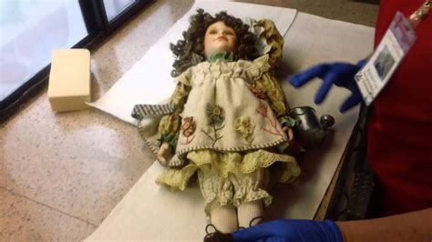 How To Clean A Porcelain Doll Youtube
