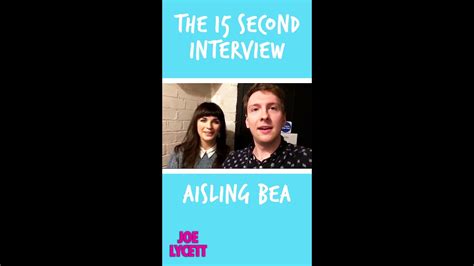 The 15 Seconds Interview With Aisling Bea Shorts Joe Lycett Youtube