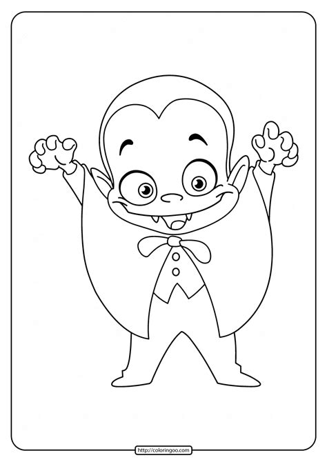 Free Printable Vampire Coloring Pages Free Printable Coloring The