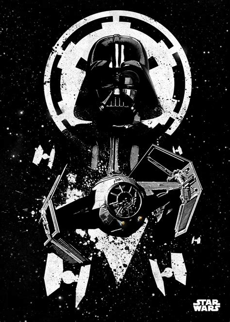 Tie Advanced Poster Picture Metal Print Paint By Star Wars