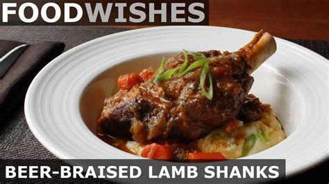 Lamb shoulder chops require significantly shorter cooking time than other cuts. Beer-Braised Lamb Shanks - Food Wishes - Spring Lamb - YouTube