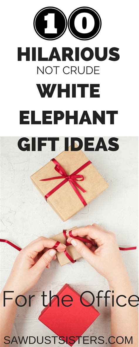 Hilarious White Elephant Gift Ideas For The Office White Elephant