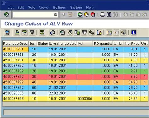 Setting Alv Row Color Based On Condition In Abap Webdynpro SexiezPix Web Porn