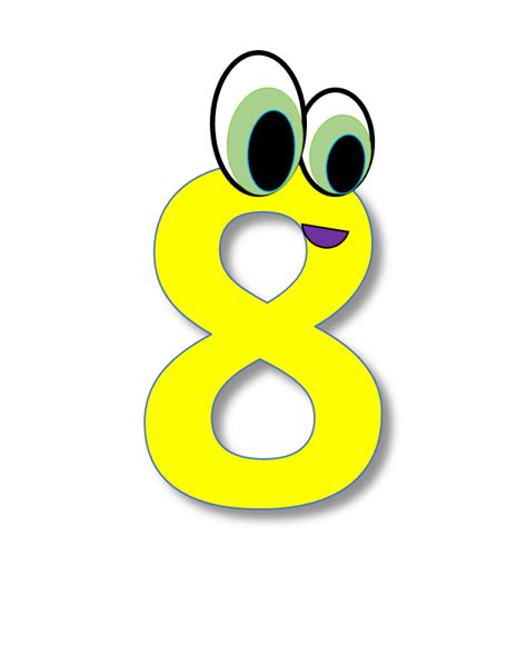 8 Number Png Transparent Images Png All