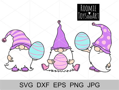 Easter Svg Easter Gnomes Svg Happy Easter Clipart svg Easter | Etsy