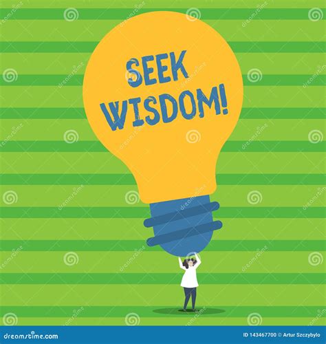 Writing Note Showing Seek Wisdom. Business Photo Showcasing Ability To