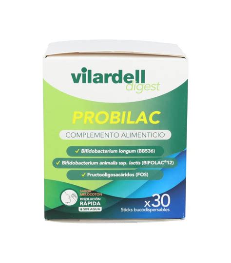 Buy Vilardell Digest Probilac 30 Sticks. Deals on Vilardell brand. Buy ...