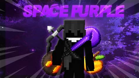 Space Purple 32x Pvp Texture Pack Mcpe 119 Youtube