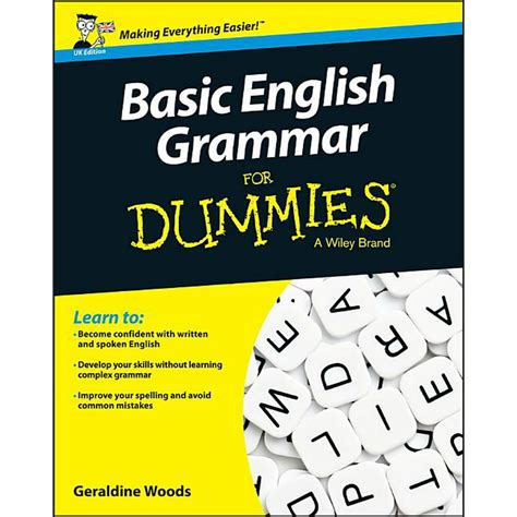 For Dummies Basic English Grammar For Dummies Uk Paperback