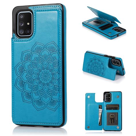Dteck Flower Patterned Wallet Case For Samsung Galaxy A51 4g 65