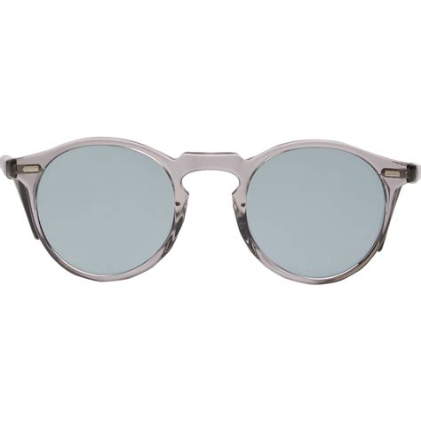 Oliver Peoples Gregory Peck Sunglasses Grey In Gray For Men Grey Lyst