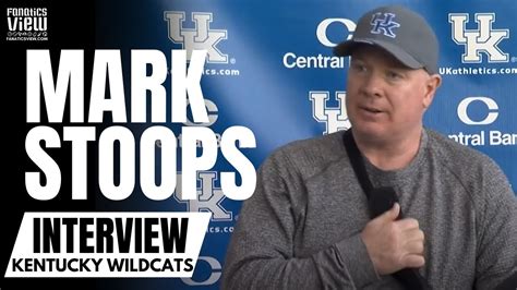 Mark Stoops Talks Will Levis Declaring For Nfl Draft And Kentucky Matchup Vs Iowa In Music City