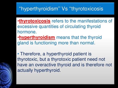 Thyrotoxicosis Uncommon Causes