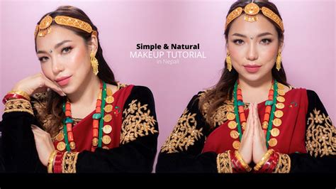 🙏gurung Dress Makeup Tutorial🇳🇵 Natural And Simple With Small Tricks Gdiipa Youtube