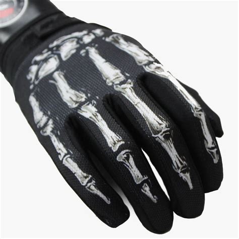 Hand Bone Skeleton Gloves Lethal Threat