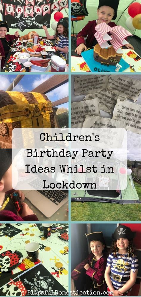 Being in lockdown for a birthday doesn't have to stop the fun. Children's Birthday Party Ideas Whilst in Lockdown ...