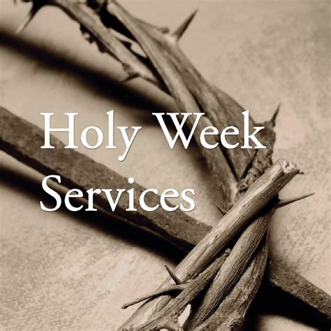 Holy Week Services Seapatrick Parish Church