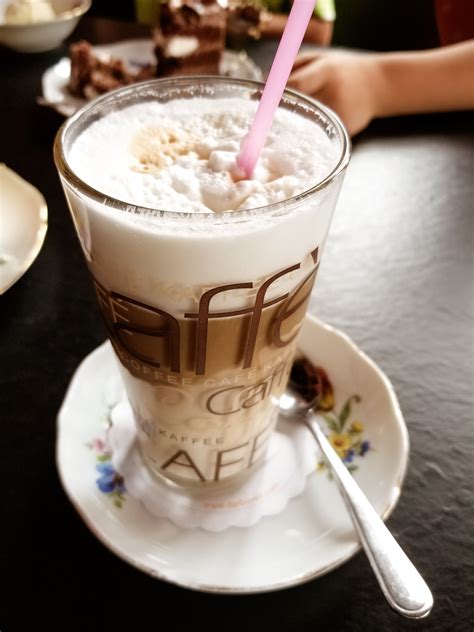 Cup Of Latte Coffee Free Stock Photo - Public Domain Pictures