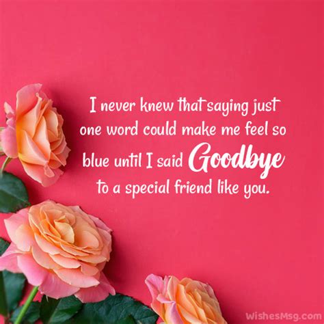 Farewell Letter To A Friend