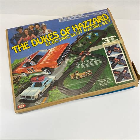 At Auction Dukes Of Hazzard Electric Slot Racing Set No4767 0 Ideal