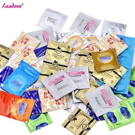 10pcs Lot Large Oil Sexy Latex Dots Pleasure Nautural Rubber Penis Condoms For Men Sex Erotic