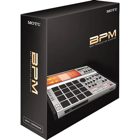 Motu Bpm Beat Production Machine Virtual Instrument Guitar Center