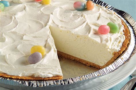 It's made with raspberry jam, shaved coconut, philadelphia® cream cheese and topped with mini candy eggs. Fluffy 2-Step Easter Cheesecake - Kraft Recipes