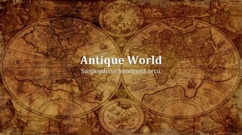 Antique World Powerpoint Theme Free Powerpoint Themes Powerpoint