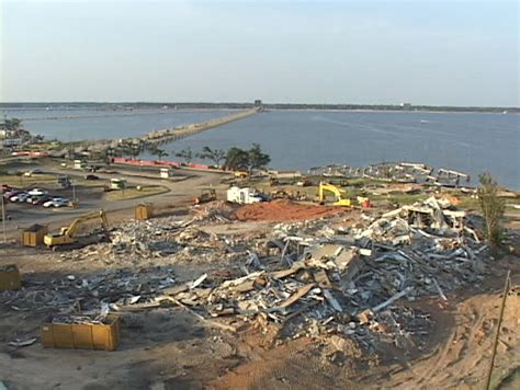 Hurricane Katrina Destruction Shows Along The Gulf Coast Of Mississippi