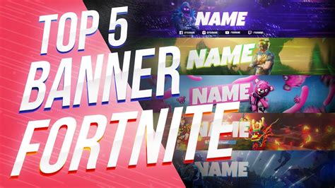 Top 5 Free Fortnite Banner Templates Psd Otosection