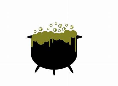 Cauldron Witches Clipart Clip Halloween Witch Pot