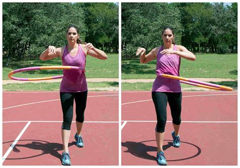 Back Flexibility Stretches Hula Hoop Workout Portable Basketball Hoop