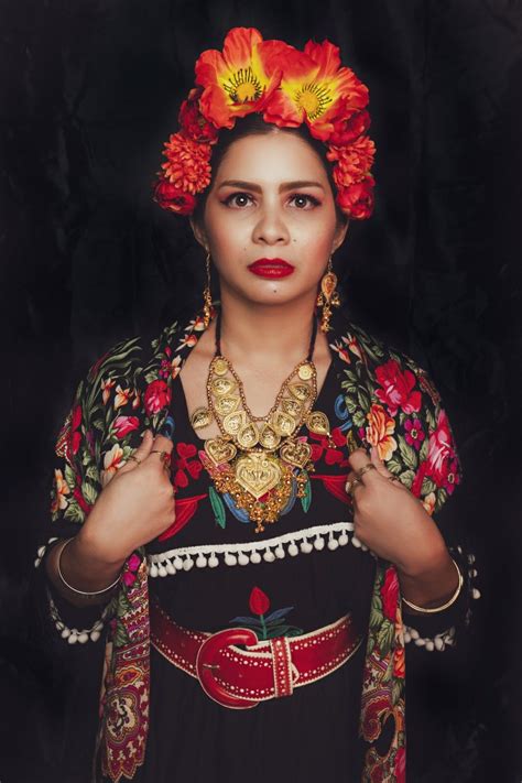 Frida Kahlo Inspired Fashion Style Mexican Tradition Fashion Clothes