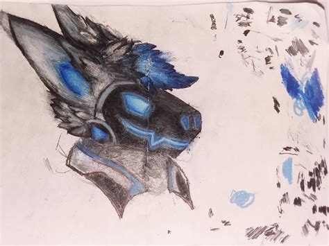 Headshot Furry Protogen Protogen Headshot 3 By Zeldrith Fur Affinity