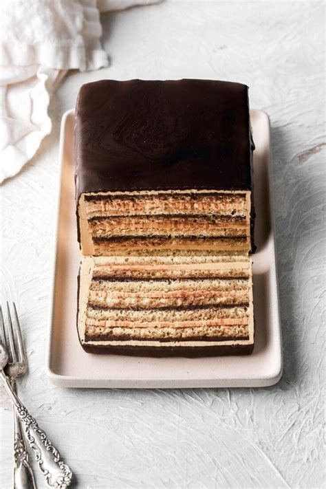 French Opera Cake Recipe Baran Bakery
