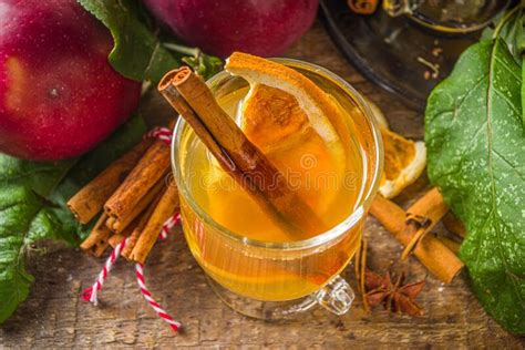 Hot And Spicy Apple Cider Stock Image Image Of Aromatic 199112055