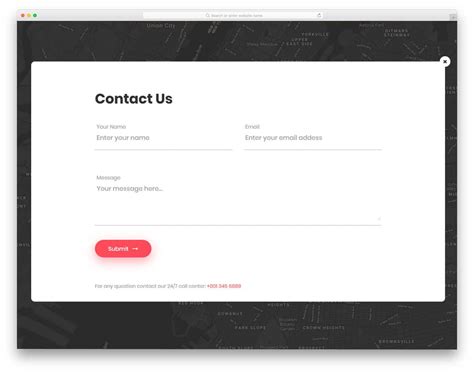 33 Trend Looking Css Contact Form Designs That Saves Your Time