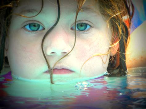 summer day in the pool water photography natural beauty nostril hoop ring nose ring water